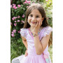 Robe à paillettes rose Twirl 3/4 ans – Déguisement enfant scintillant