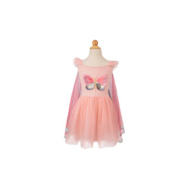 Sequin Butterfly Twirl Dress with Wings – Magical kids’ costume