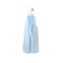 Robe de princesse bleue velours Elsa – Déguisement enfant féerique