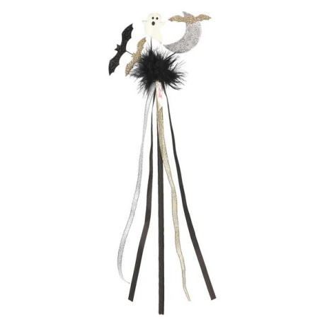 Bat-Ghost Magic Wand – Kids’ Halloween costume accessory 36 cm