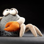 Kick Klick Crab 18 cm – Designer plush Beasts Collection by Sigikid