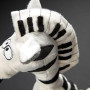 Zèbre Piano Paule 44 cm – Peluche design - Sigikid