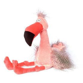 Fool Flamingo 54 cm – Designer plush KiKeRiKi Collection by Sigikid