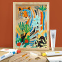 Atelier 22 Djeco – Kit peinture Mélange de Couleurs Sauvage