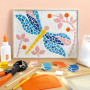 Atelier 72 Djeco – Kit Mosaïques Libellule avec outils professionnels