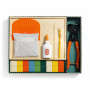Atelier 73 Djeco – Peacock Mosaic kit with professional tools