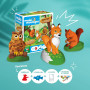 Mako Moulages Balade en Forêt – Kit créatif 3 moules animaux dès 5 ans