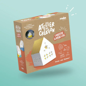 Mako Creations Luminous House – DIY plaster casting and painting