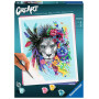 CreArt Boho Lion – Adult Paint by Numbers  with 20 acrylic paints