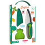 Couteau du Chef Vert Chefclub Kids – Couteau enfant sécurisé dès 7 ans