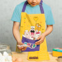 Chefclub Kids Yellow Apron – 100% Cotton Adjustable Kids Apron