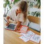 KidyDraw Mini Kawaï – Kids’ LCD Drawing Tablet cute tracing cards