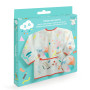 Tablier à manches Djeco – Tablier enfant imperméable avec grande poche