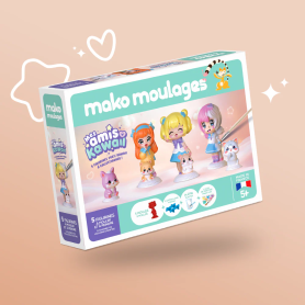 Mako Moulages My Kawaii Friends – Creative plaster casting kit