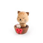 Figurine Bobblehead Chaton Solib – Figurine en bois