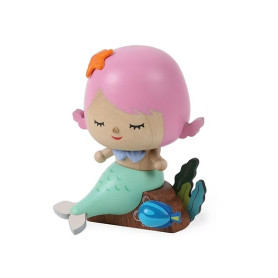 Figurine Bobblehead Sirène Solib – Figurine en bois