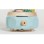 Solib Swans and Unicorn Magnetic Music Box – Wooden carousel