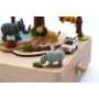 Boîte à musique Safari Solib – Manège magnétique en bois