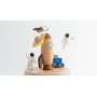 Solib Astronaut Magnetic Music Box – Wooden Sankyo carousel