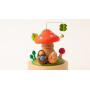 Solib Four-Leaf Clover Magnetic Music Box – Mini wooden carousel