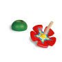 Toupie Flower Solib – Toupie en bois