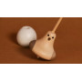 Solib Bird Spinning Top – Handcrafted beech wood