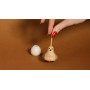 Solib Bird Spinning Top – Handcrafted beech wood