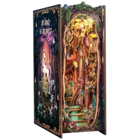 Booknook Enchanted Forest – DIY  miniature diorama by Cutebee