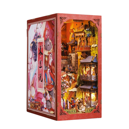 Booknook La Légende de Mulan – Diorama à assembler - Cutebee