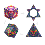 Shashibo Confetti – Transforming 3D magnetic cube puzzle toy
