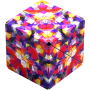 Shashibo Confetti – Cube magnétique 3D transformable