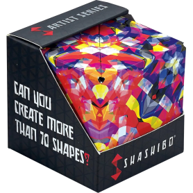 Shashibo Confetti – Transforming 3D magnetic cube puzzle toy