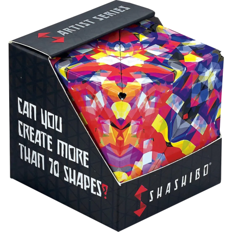 Shashibo Confetti – Transforming 3D magnetic cube puzzle toy