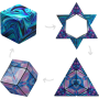 Shashibo Mystic Ocean – Cube magnétique 3D transformable