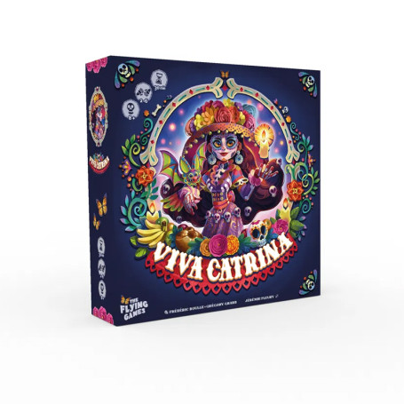 Viva Catrina – Family tile-placement strategy board game
