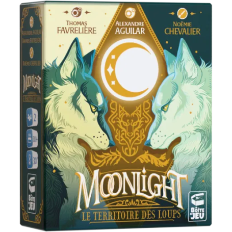 Moonlight - The Territory of the Wolves: Tactical 2-Player Board Game