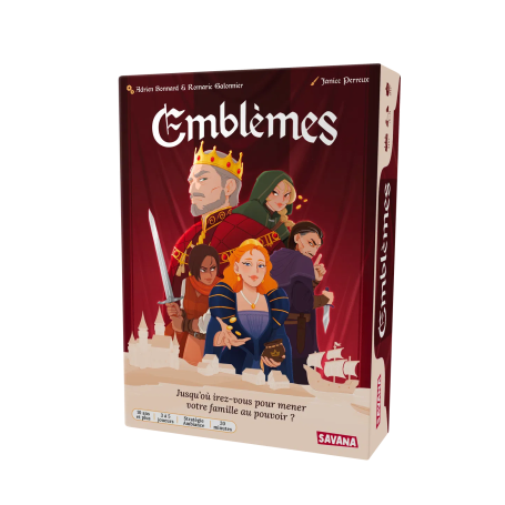 Emblèmes: Strategic Family Card Game 3-5 Players