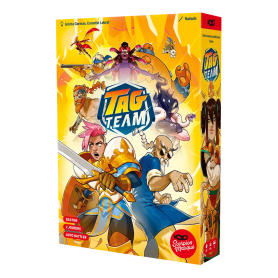 Tag Team : Jeu de société deckbuilding auto battler - duel tactique