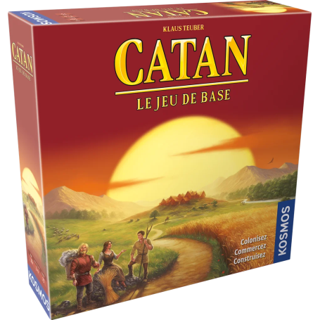 Catan : Jeu de base – Un Classique du jeu de stratégie et de commerce