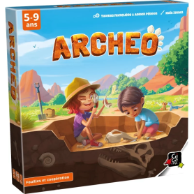 Archéo – Jeu de coopération et de fouille archéologique
