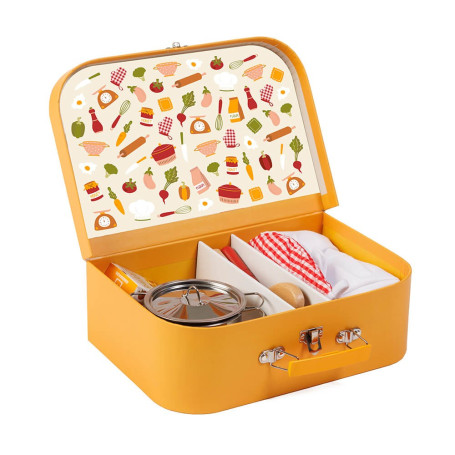 Valise Cuisine 15 pièces – Coocook Chef Suitcase - Eurakids