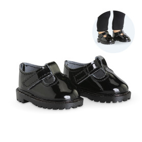 Black patent shoes Ma Corolle – Dress shoes for 36 cm doll