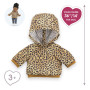 Leopard Hoodie – Trendy outfit for 36 cm Ma Corolle doll