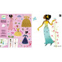 Stickers & Paperdolls Robes des 4 saisons Design By Charlotte Gastaut