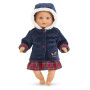 Corolle en Fêtes Coat – Winter outfit for 30 cm baby doll