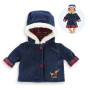Manteau Corolle en Fêtes – Vêtement hiver poupon 30 cm