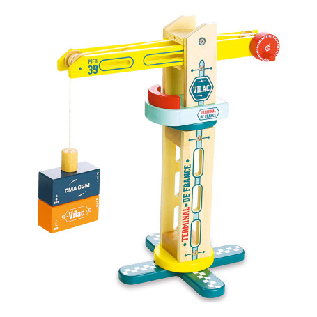Vilacity Docker Crane - Wooden Toy