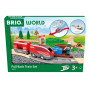 BRIO Friction Train Set – Wooden 28-piece countryside set