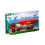 BRIO Lumber Transport Truck – Wooden magnetic truck
