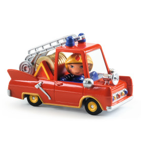 Voiture Little Fire Truck – Crazy Motors Djeco métal